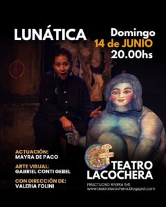 «Lunática» trae su magia poética al Teatro La Cochera