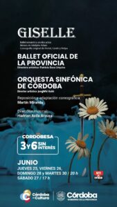 El Ballet Oficial presenta el clásico «Giselle» en el Teatro del Libertador