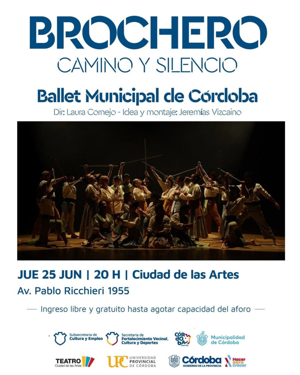 El Ballet Municipal presenta «BROCHERO, Camino y Silencio» en Ciudad de las Artes