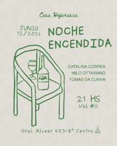 Se viene la «Noche Encendida Vol. 11» en Casa Hojarasca
