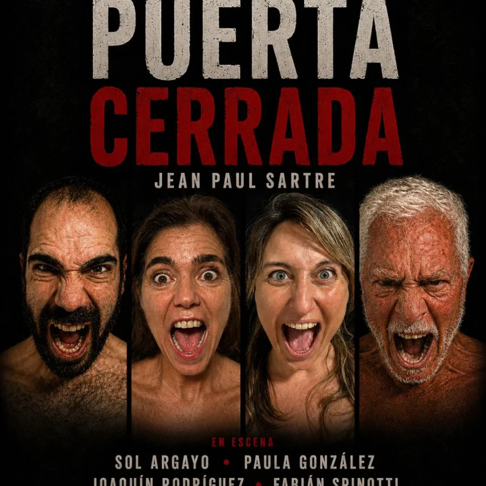 El clásico «A Puerta Cerrada» de Jean Paul Sartre revive en el teatro independiente