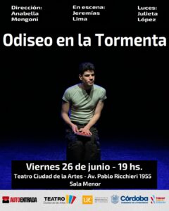 «Odiseo en la Tormenta» sube a escena en el Teatro Ciudad de las Artes