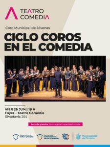 El Coro Municipal de Jóvenes se presenta en el Foyer del Teatro Comedia