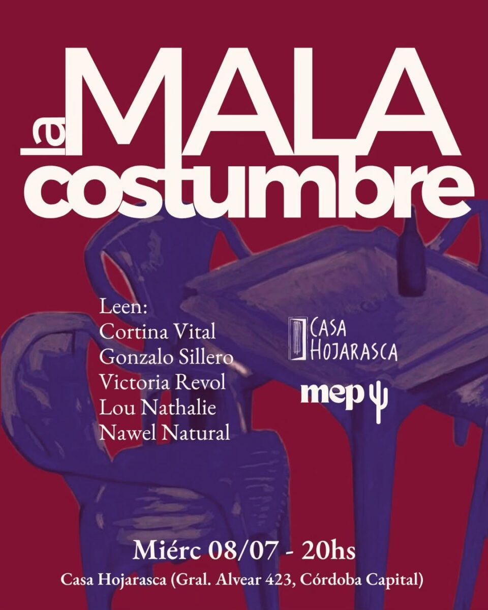 Encuentro de lecturas compartidas con «La mala costumbre» en Casa Hojarasca