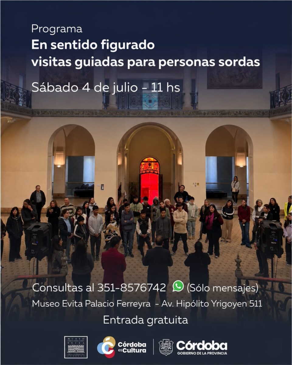 «En sentido figurado»: Visitas guiadas adaptadas para personas sordas en el Museo Evita