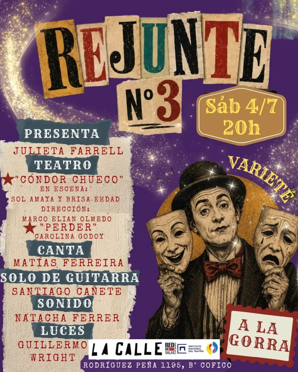 Humor, teatro y música: Llega la varieté «Rejunte N° 3» en el Teatro La Calle