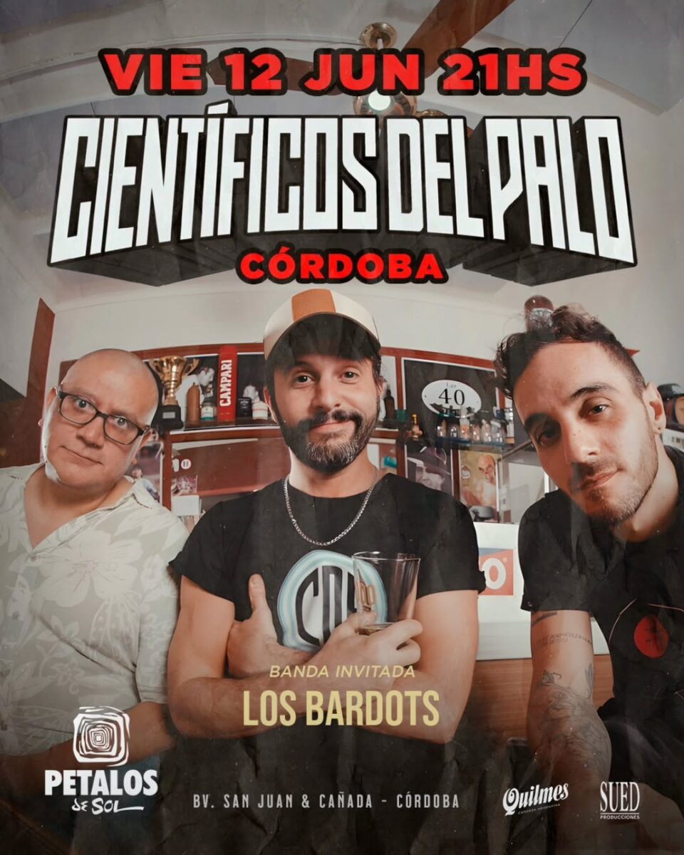 Rock nacional en Córdoba: Científicos del Palo regresa a Pétalos de Sol