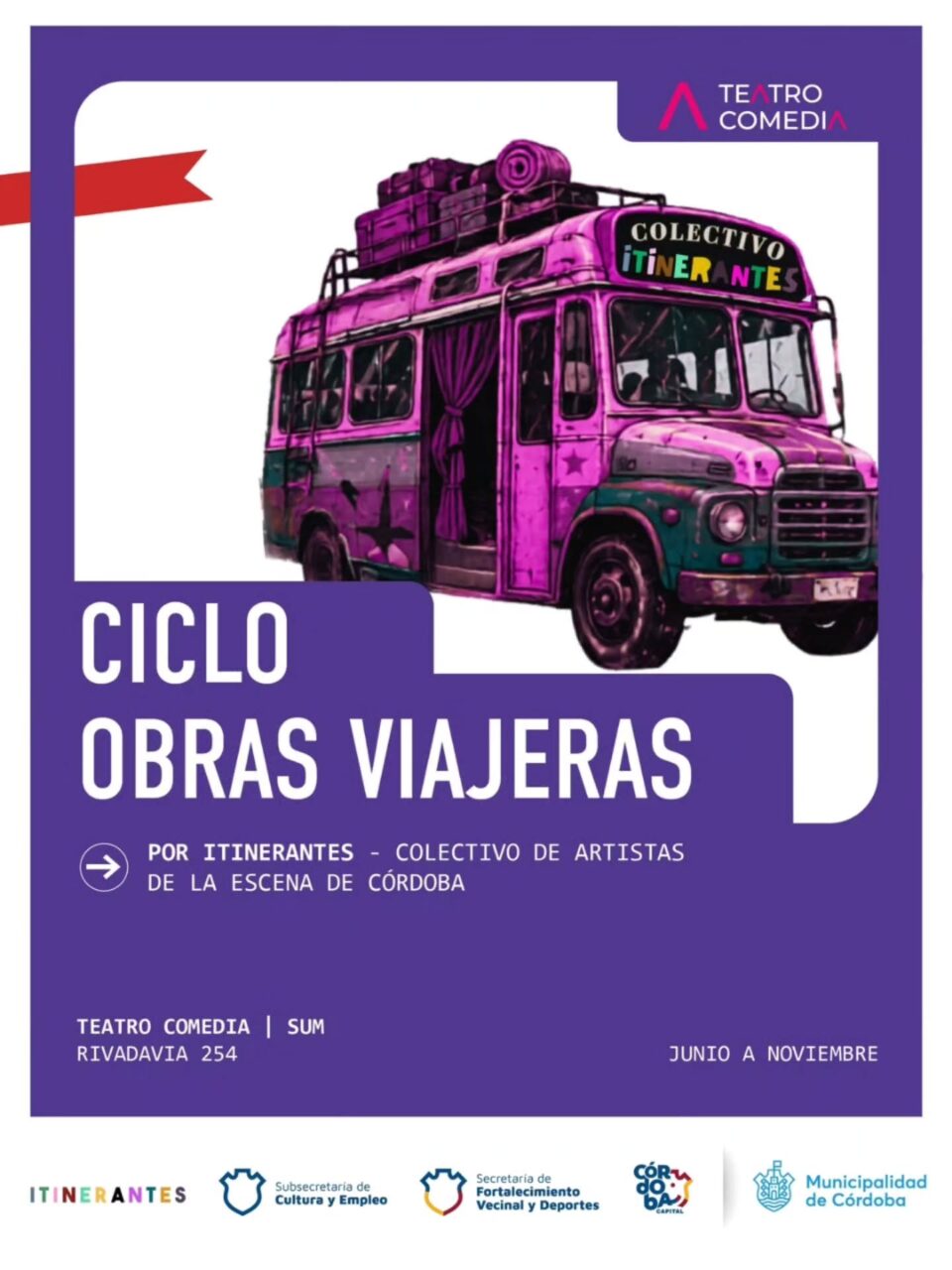 Ciclo «Obras Viajeras» en el Teatro Comedia