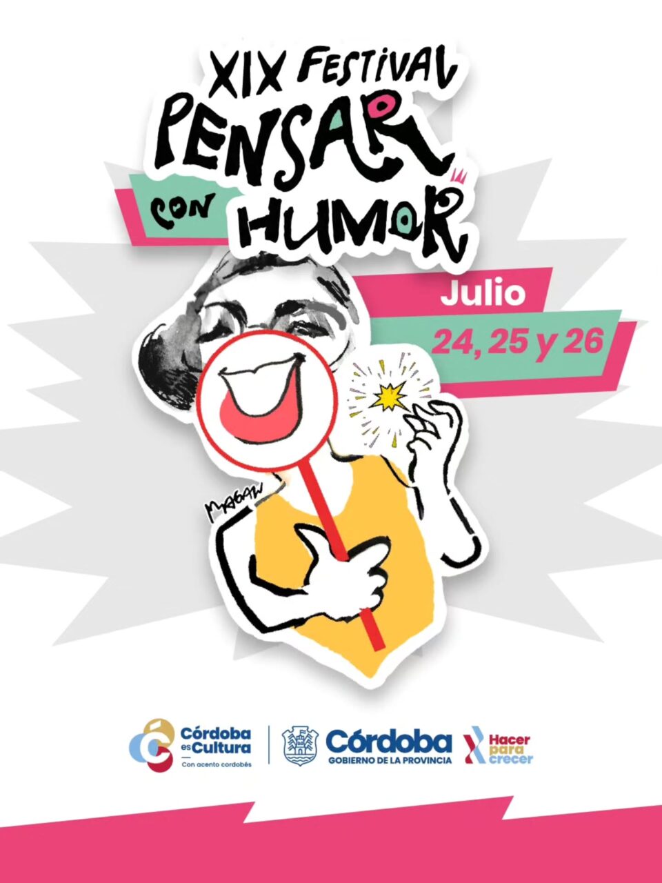 Grilla completa: El XIX Festival «Pensar con Humor» vuelve a copar los escenarios cordobeses