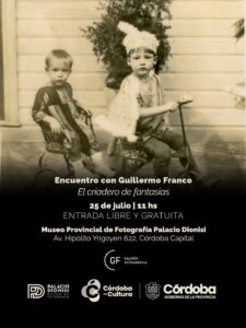 Charla y fotografía: Encuentro con Guillermo Franco en el Museo Palacio Dionisi