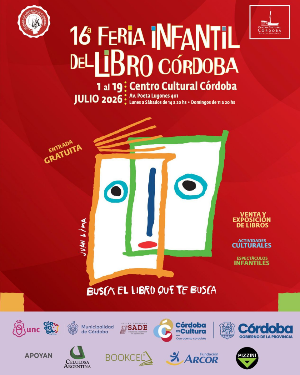 Comenzó 16ª Feria Infantil del Libro Córdoba en el Centro Cultural Córdoba