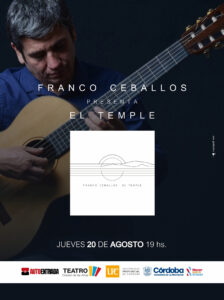 Franco Ceballos presenta «El Temple» en Ciudad de las Artes