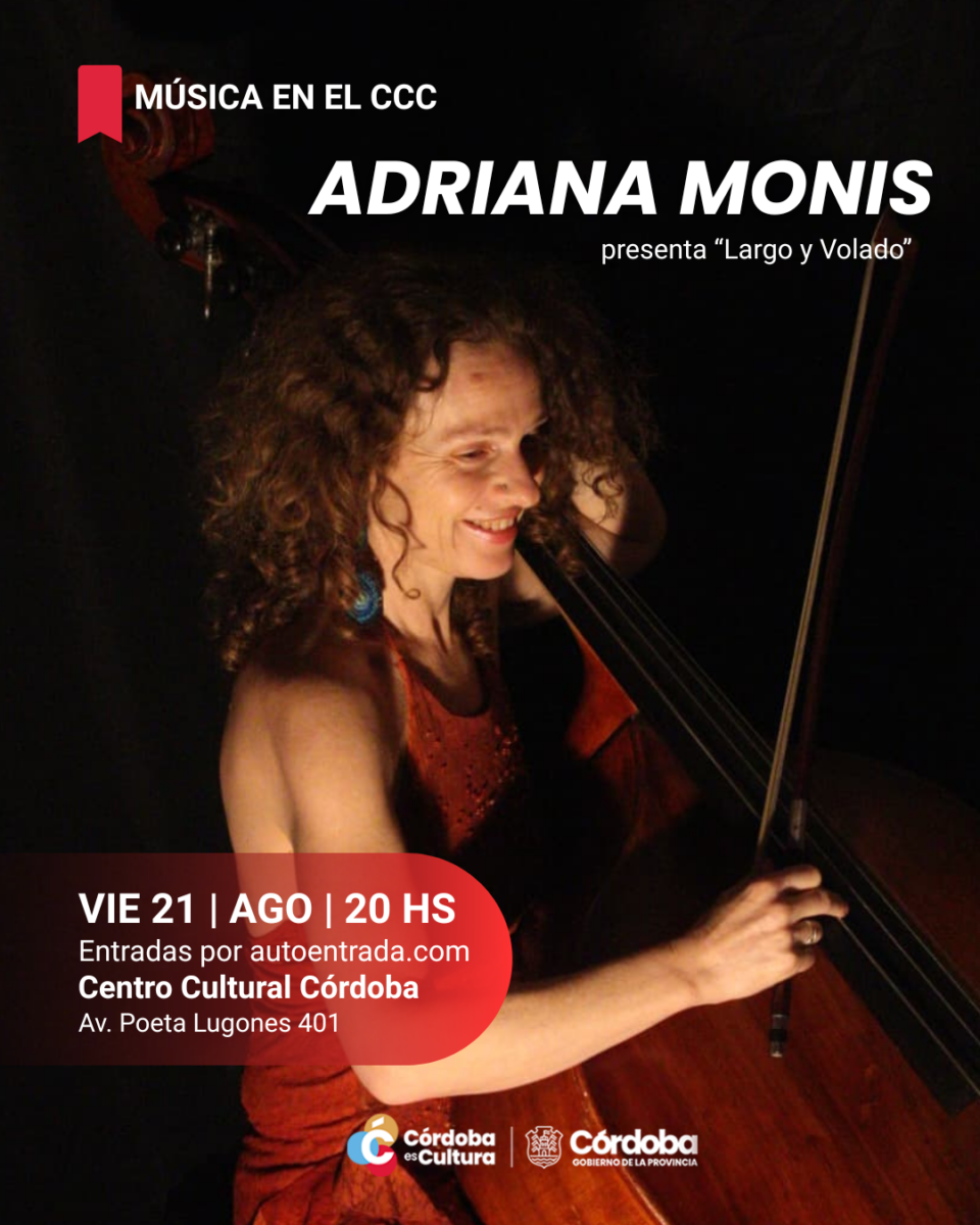 Adriana Monis presenta «Largo y Volado» en el Centro Cultural Córdoba