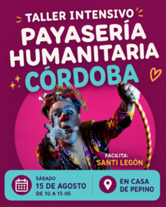 Nueva edición del taller intensivo Payasería Humanitaria
