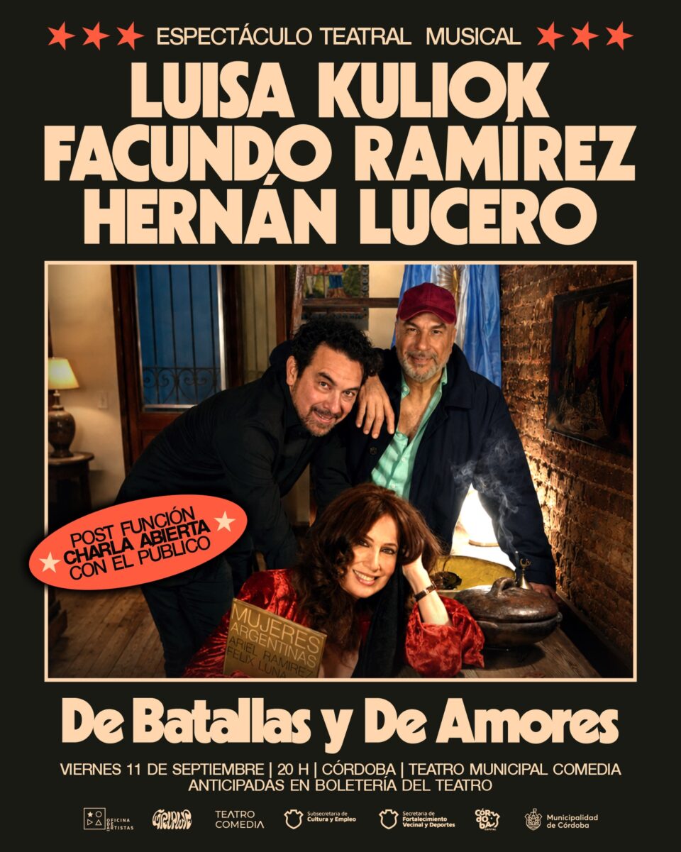 Luisa Kuliok estrena «De Batallas y De Amores» en el Teatro Comedia