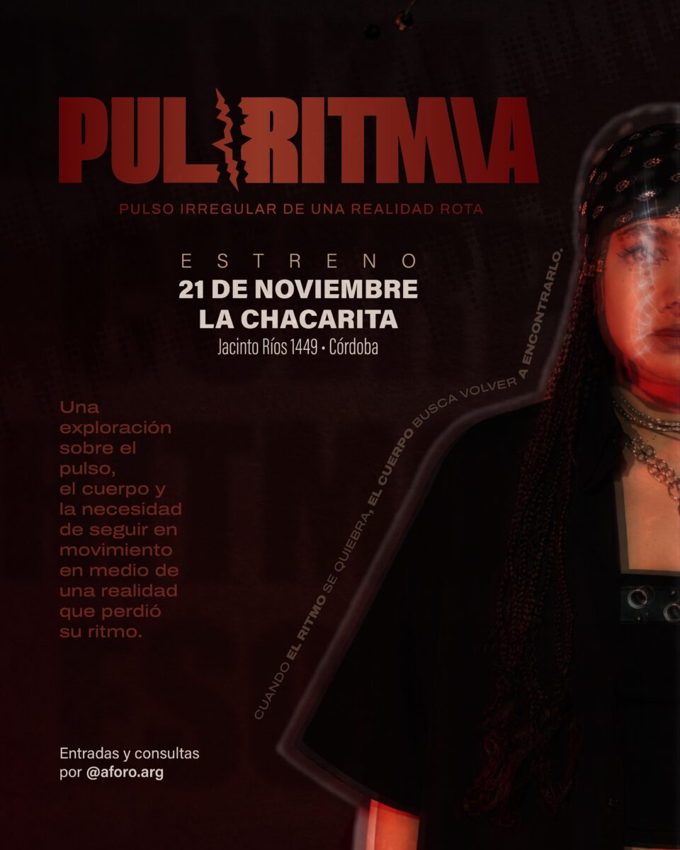 La compañía Aforo presenta la obra de danza «Pul | Ritmia» en La Chacarita