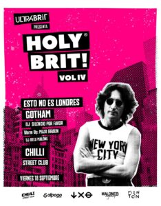HolyBrit! Vol. IV en Chilli Street Club