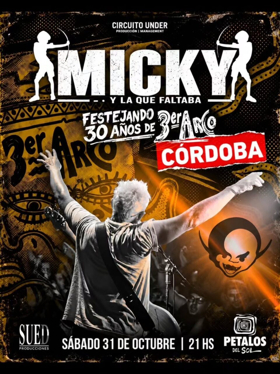 Micky Rodríguez y La Que Faltaba en Pétalos de Sol