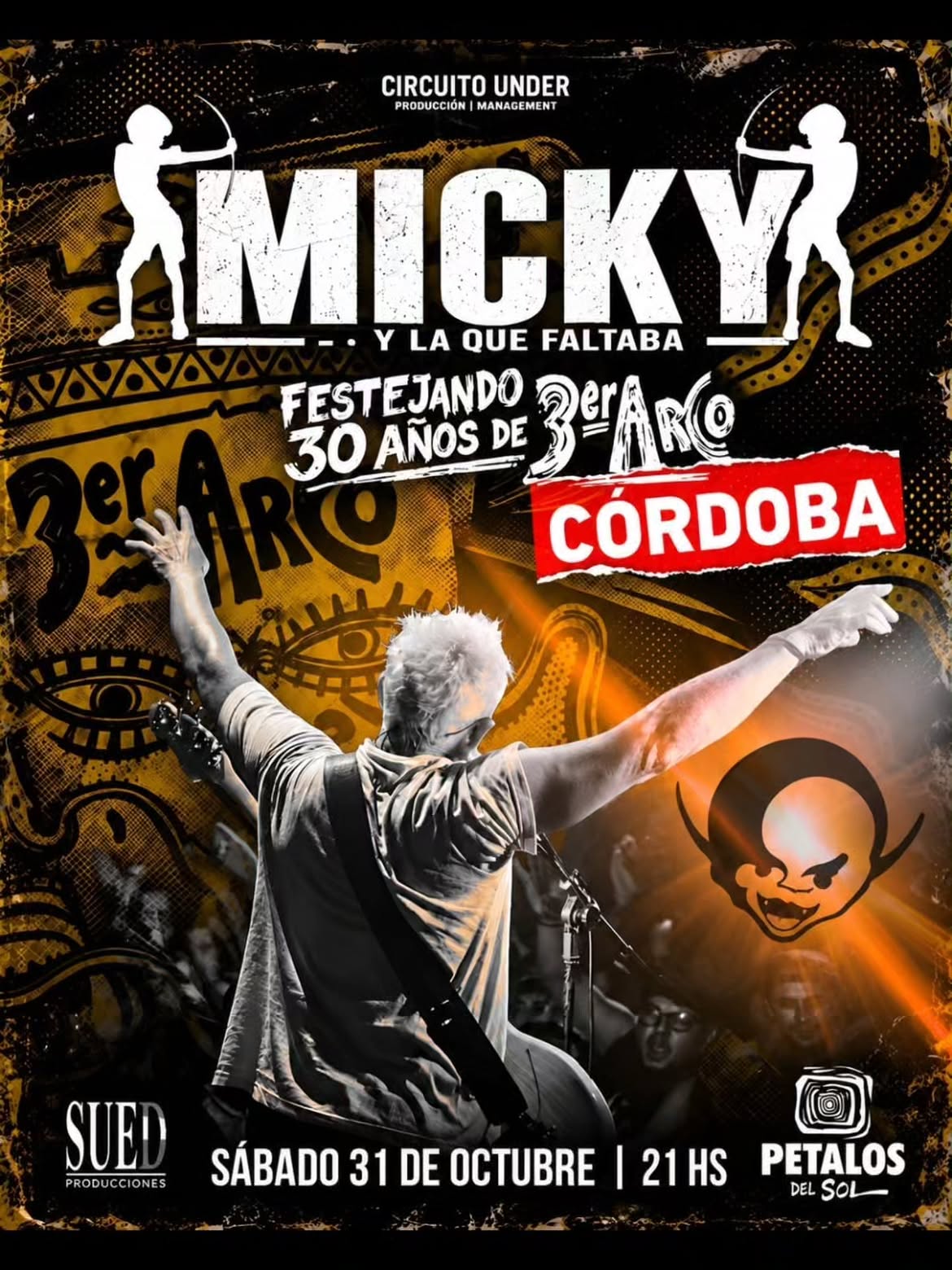 Micky Rodríguez y La Que Faltaba en Pétalos de Sol