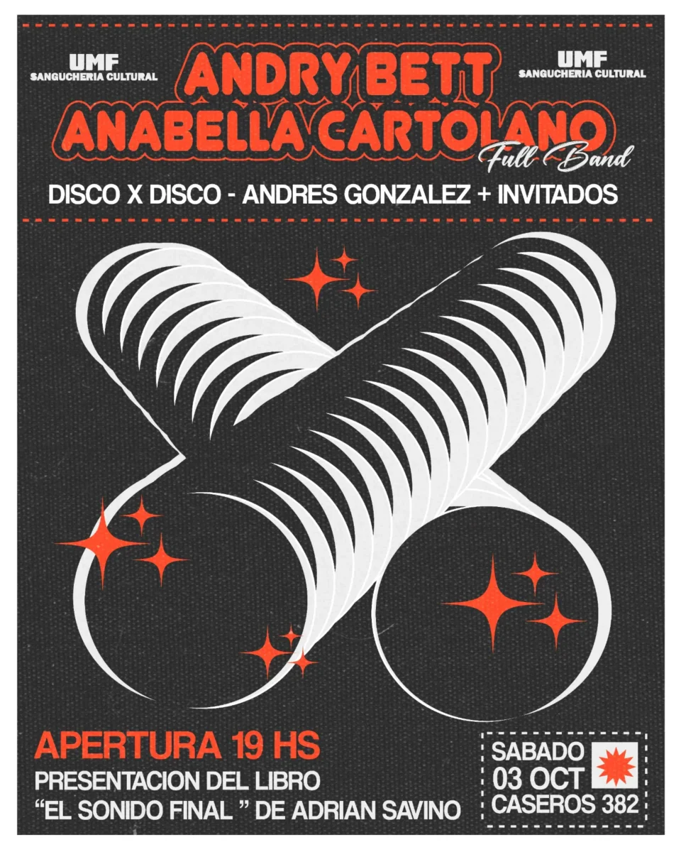 Andry Bett y Anabella Cartolano en UMF